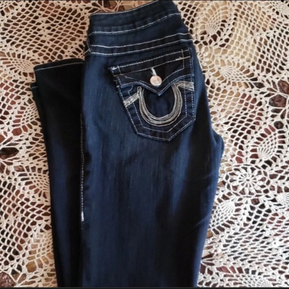 True religion bling skinny jeans 28